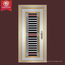 Factory Custom Residential Security Stainless Steel Door, Single Swing Entry Door